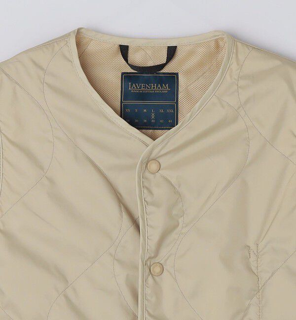 SHIPS「LAVENHAM: UNWADDED THORNHAM」|ダウンベスト・ベスト|