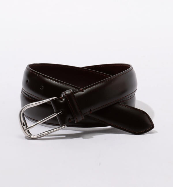 TOMORROWLAND GOODS「【別注】MAISON OCTOPUSSY&times;TOMORROWLAND カーフレザー ベルト」|ベルト|49 ダークブラウン