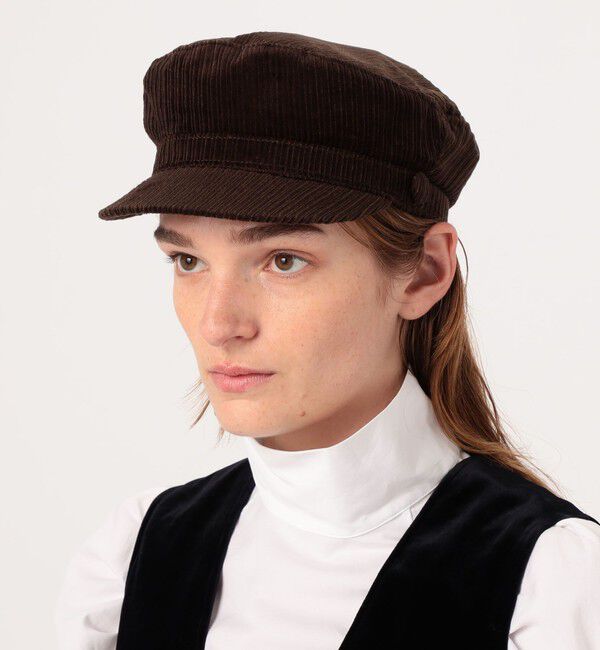 TOMORROWLAND GOODS「Bronte コーデュロイ フィッシャーマンズキャップ」|キャップ・キャスケット|