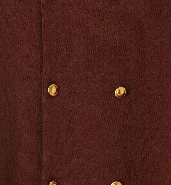 CABaN「コットンカシミヤ ダブルボタンカーディガン」|カーディガン|