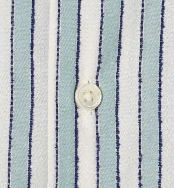 TOMORROWLAND MENS「120/2コットン ストライプ ワイドスプレッドカラーシャツ」|シャツ・ブラウス|