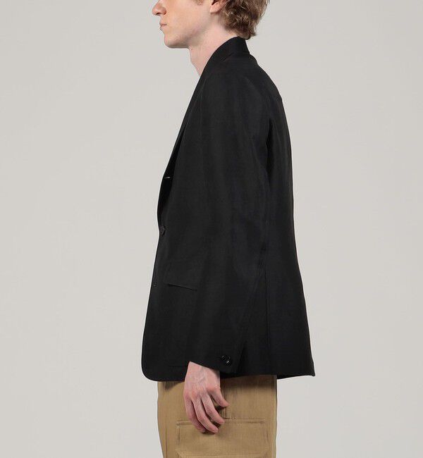 TOMORROWLAND MENS「リネンキュプラ シューティングジャケット」|テーラードジャケット|