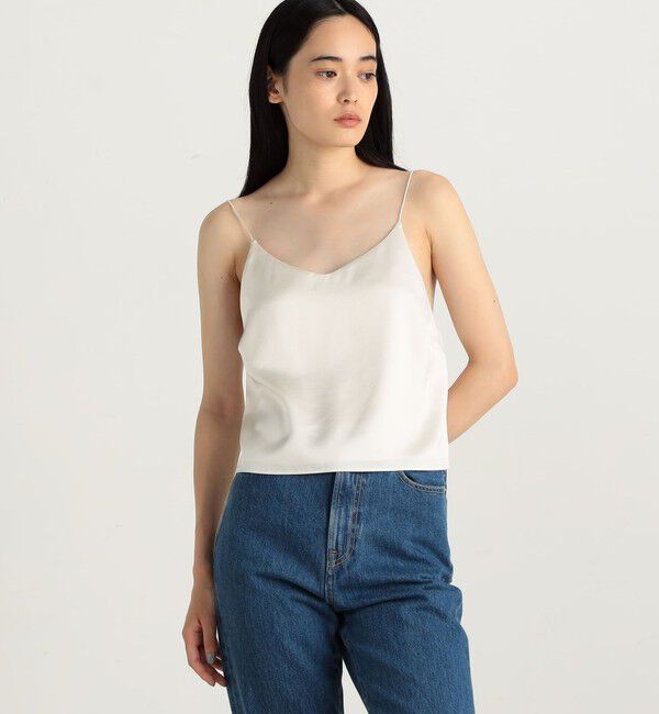 Edition「ハンマーサテン キャミソール」|キャミソール|