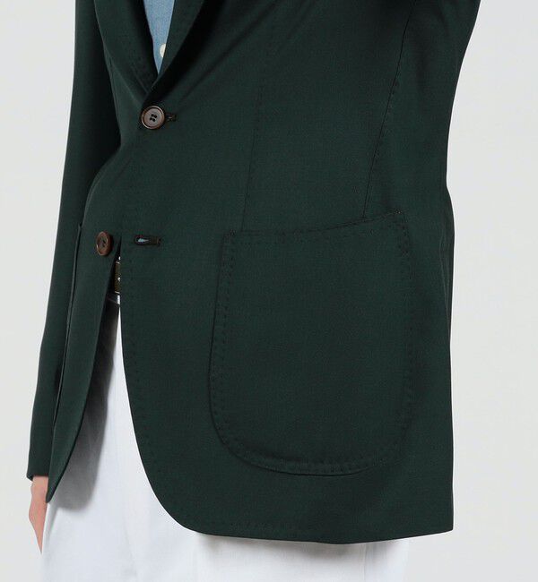 TOMORROWLAND BUYING WEAR「GABO ウールシルク シングルブレステッド2Bジャケット」|テーラードジャケット|