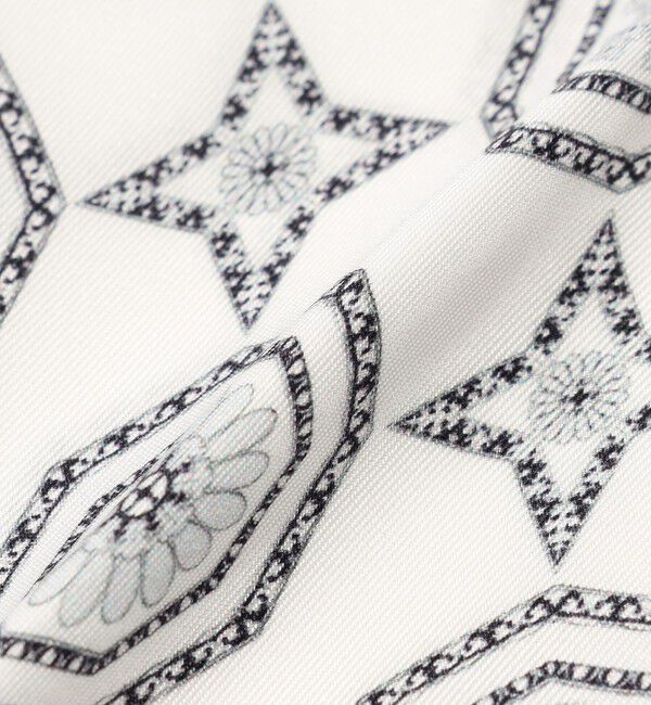 TOMORROWLAND GOODS「Kinloch シルクプリント スカーフ」|バンダナ・スカーフ|