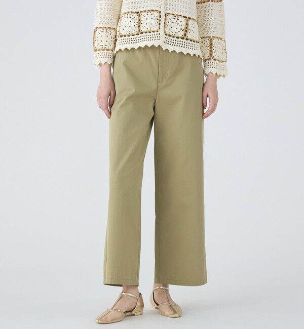 MACPHEE「コットンサージ ドローストリングパンツ」|その他|