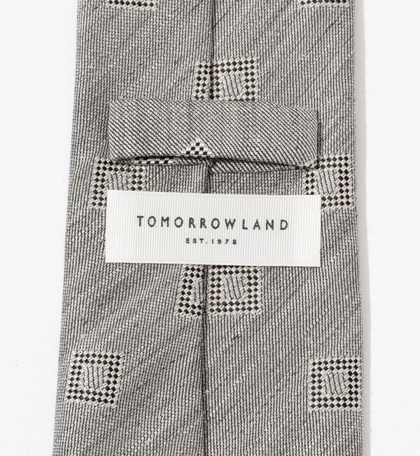 TOMORROWLAND GOODS「TOMORROWLAND シルクコットン 小紋柄ネクタイ」|ネクタイ・蝶ネクタイ|