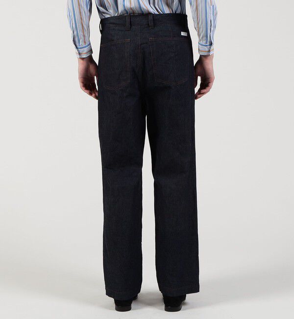 TOMORROWLAND MENS「9.5OZデニム バレルパンツ」|デニム|