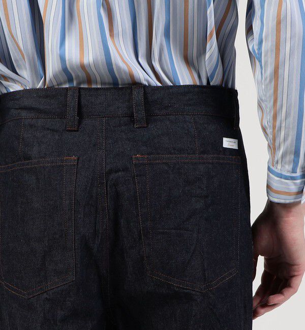 TOMORROWLAND MENS「9.5OZデニム バレルパンツ」|デニム|