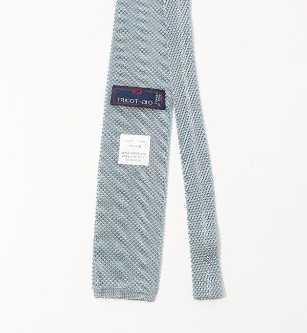 TOMORROWLAND GOODS「TRICOT-DIO シルクニットタイ」|ネクタイ・蝶ネクタイ|