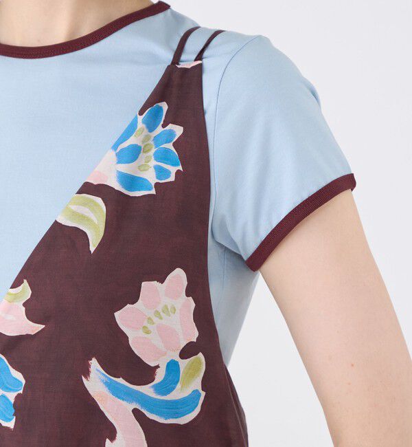 MACPHEE「レイトンプリント キャミソールワンピース」|ワンピース|