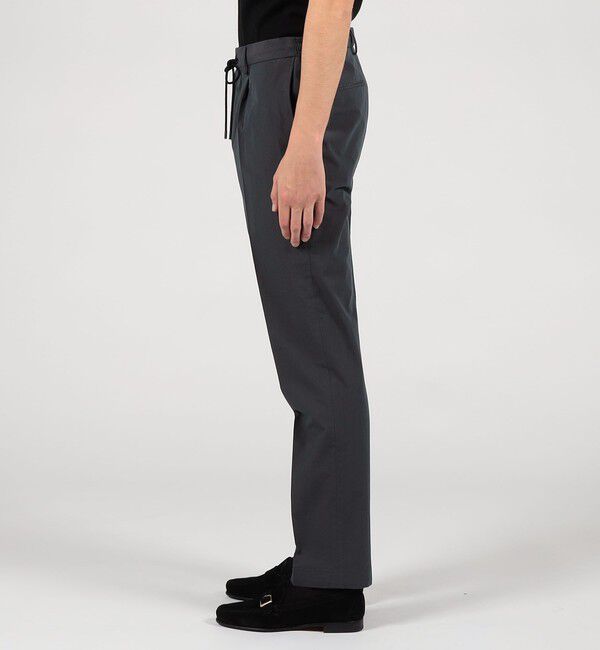 TOMORROWLAND MENS「コットンナイロンシャンブレー 1プリーツ イージースラックス FABRICA」|スラックス|