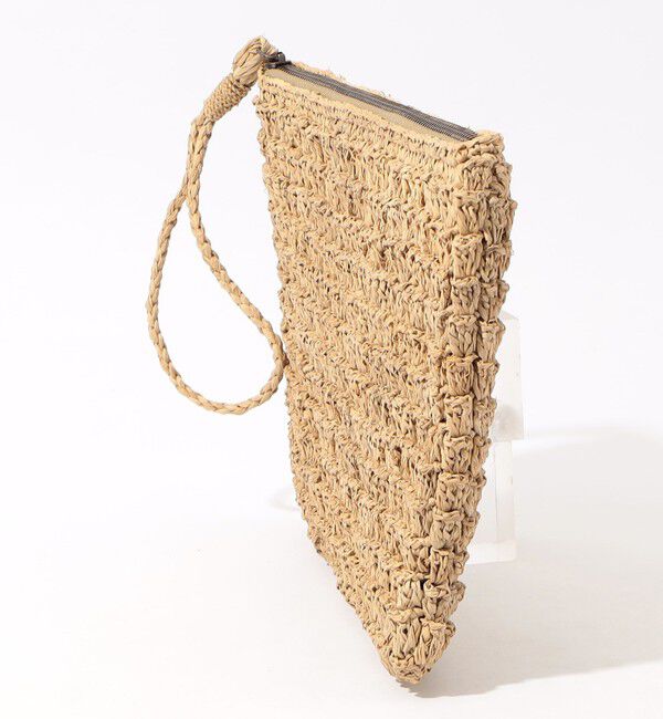 TOMORROWLAND GOODS「IBELIV CLUB ラフィア クラッチバッグ 」|クラッチバッグ|