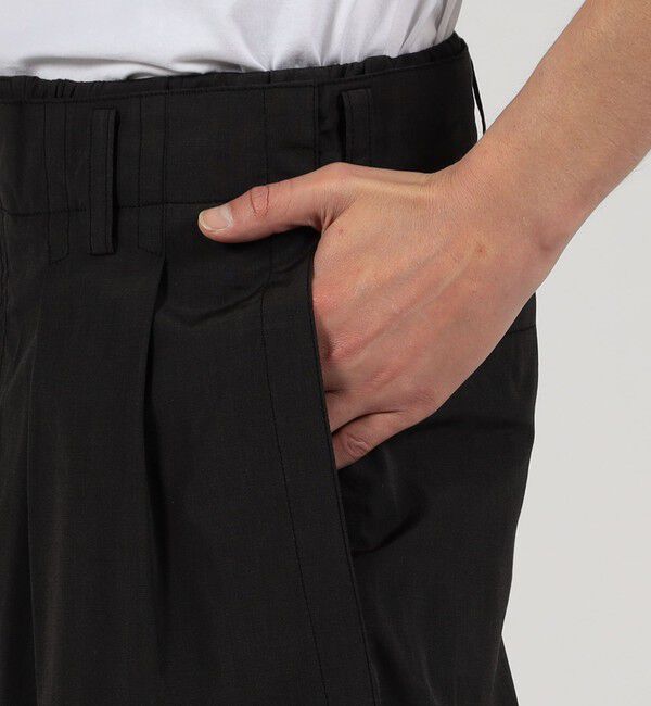 TOMORROWLAND MENS「コットンシャンブレー 2プリーツ ショートパンツ」|その他|