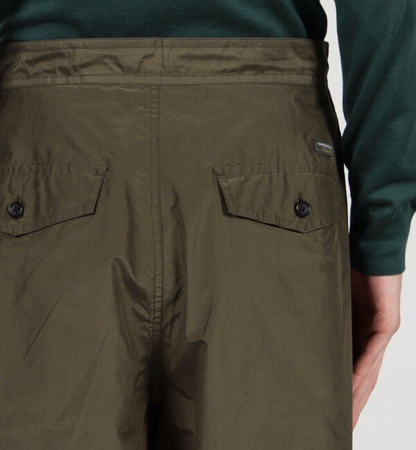 TOMORROWLAND MENS「コットンシルク バレルイージーパンツ」|その他|