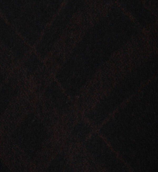 DES PRES「ダブルフェイスチェックジャガード フーディーミディコート」|その他|