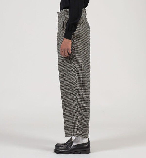 TOMORROWLAND MENS「ウールナイロンポリウレタン 2WAYストレッチ 2プリーツパンツ」|その他|