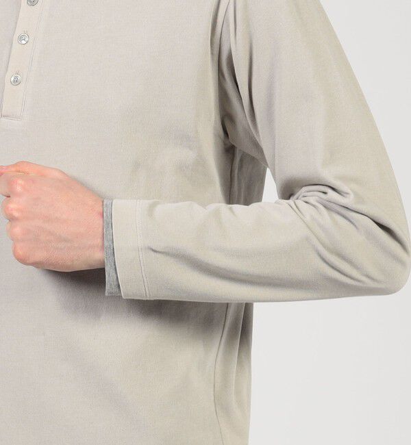 TOMORROWLAND MENS「ストレッチ天竺 レイヤードカットソー」|Tシャツ・カットソー|