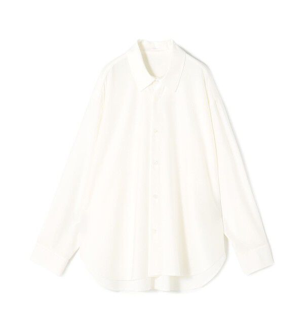 GALERIE VIE「【WEB先行予約】シルキーコットン ショートレングスシャツ」|シャツ・ブラウス|11 ホワイト