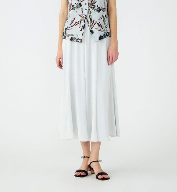 Ballsey「【WEB先行予約】ライトウェイトサテン マーメイドスカート」|フレア|