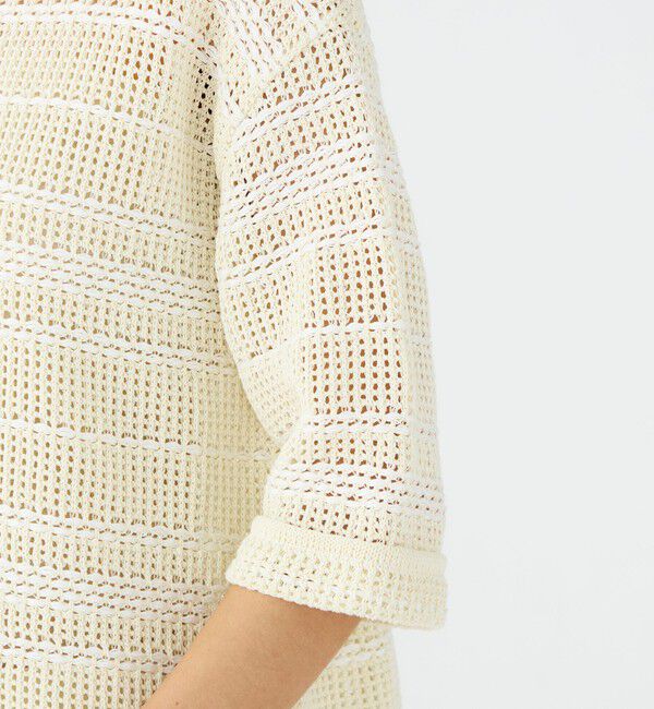 Ballsey「【WEB先行予約】ドライコットン ビッグポロプルオーバー」|ニット・セーター|