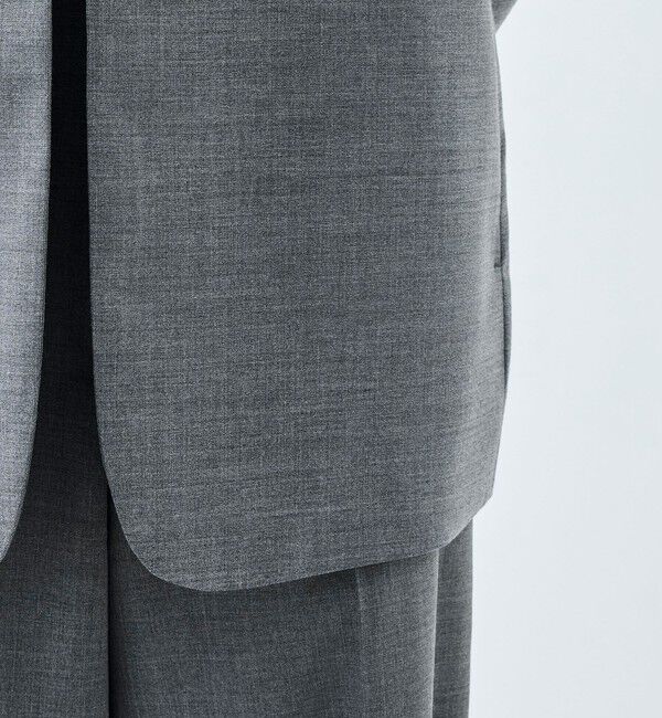 Edition「【WEB先行予約】Super140&rsquo;sトロピカルウール ノーカラージャケット」|ノーカラージャケット|