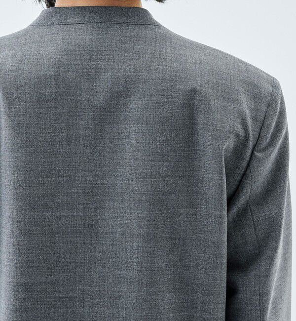 Edition「【WEB先行予約】Super140&rsquo;sトロピカルウール ノーカラージャケット」|ノーカラージャケット|