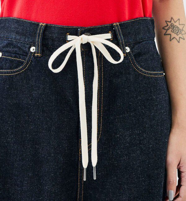 Edition「【WEB先行予約】インディゴデニム ドローコードパンツ」|デニム|