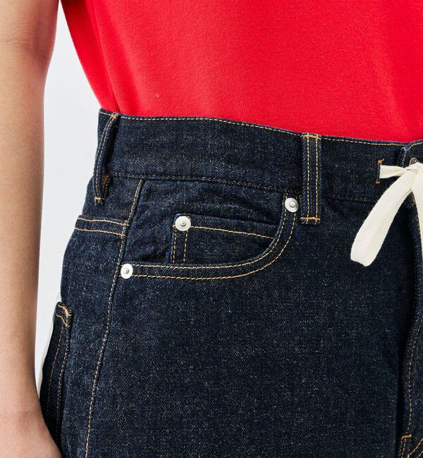 Edition「【WEB先行予約】インディゴデニム ドローコードパンツ」|デニム|