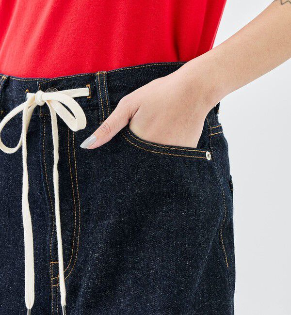 Edition「【WEB先行予約】インディゴデニム ドローコードパンツ」|デニム|