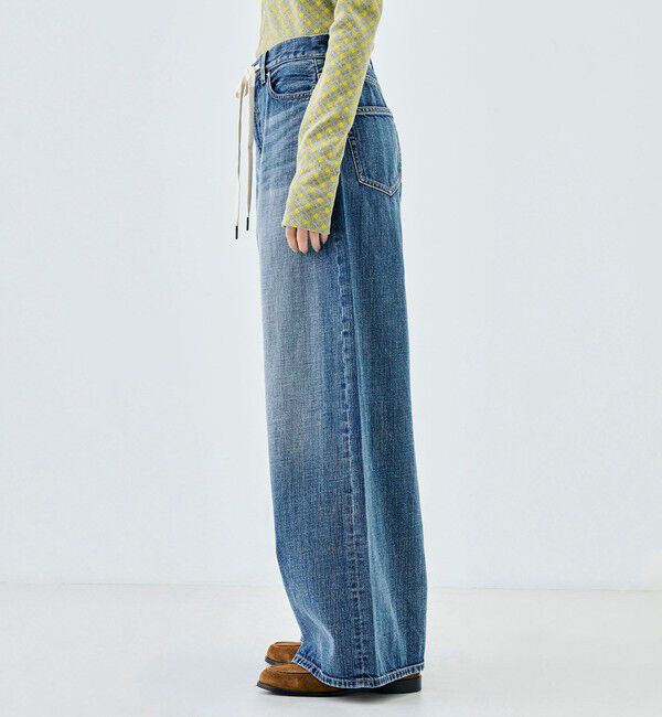 Edition「【WEB先行予約】インディゴデニム ドローコードパンツ」|デニム|