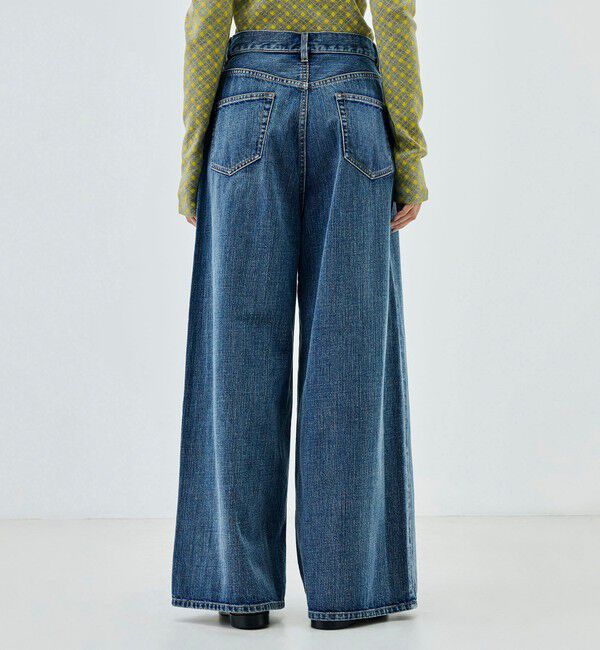 Edition「【WEB先行予約】インディゴデニム ドローコードパンツ」|デニム|