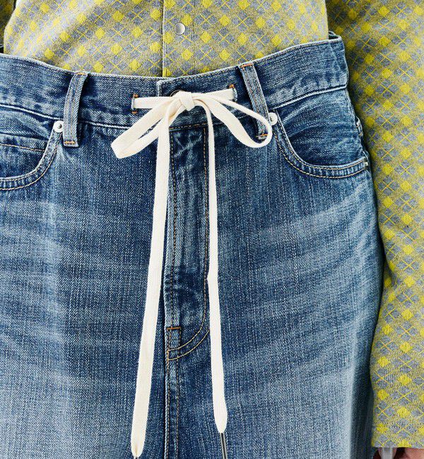 Edition「【WEB先行予約】インディゴデニム ドローコードパンツ」|デニム|