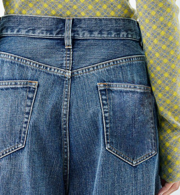 Edition「【WEB先行予約】インディゴデニム ドローコードパンツ」|デニム|