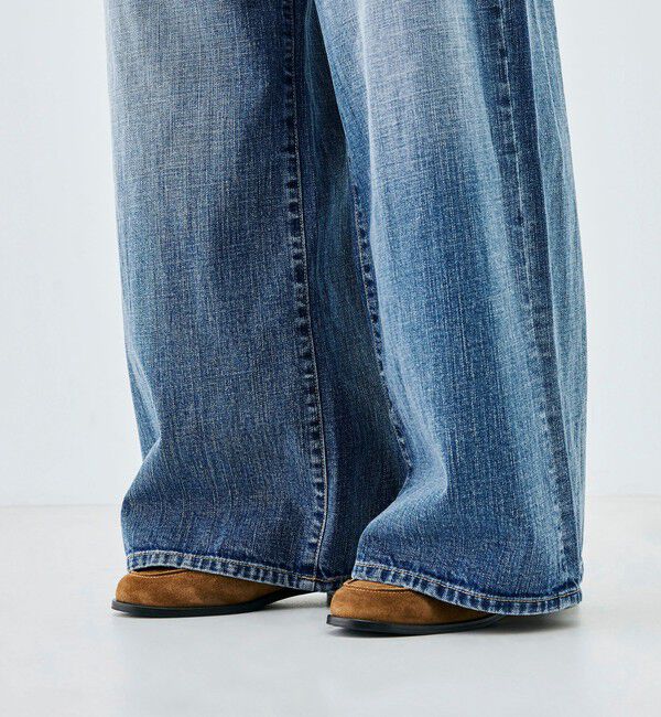 Edition「【WEB先行予約】インディゴデニム ドローコードパンツ」|デニム|