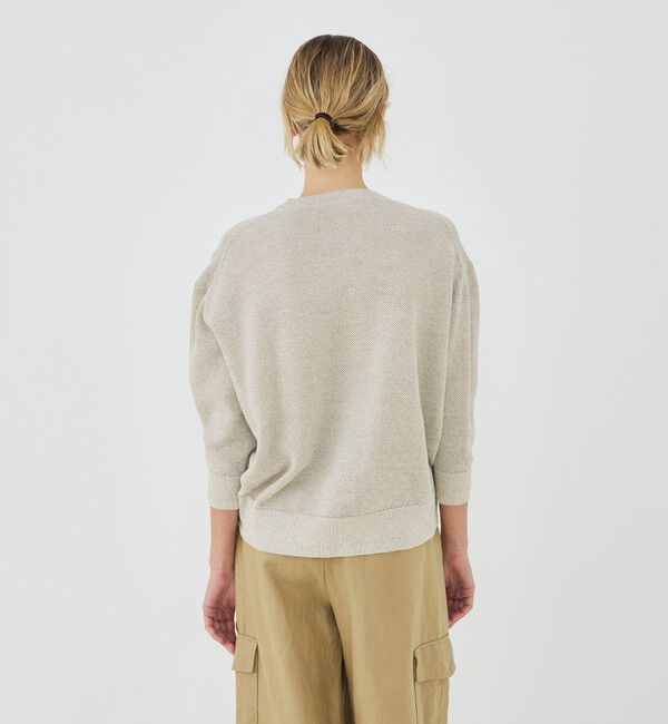 GALERIE VIE「【WEB先行予約】ドライカノコ クルーネックプルオーバー」|ニット・セーター|