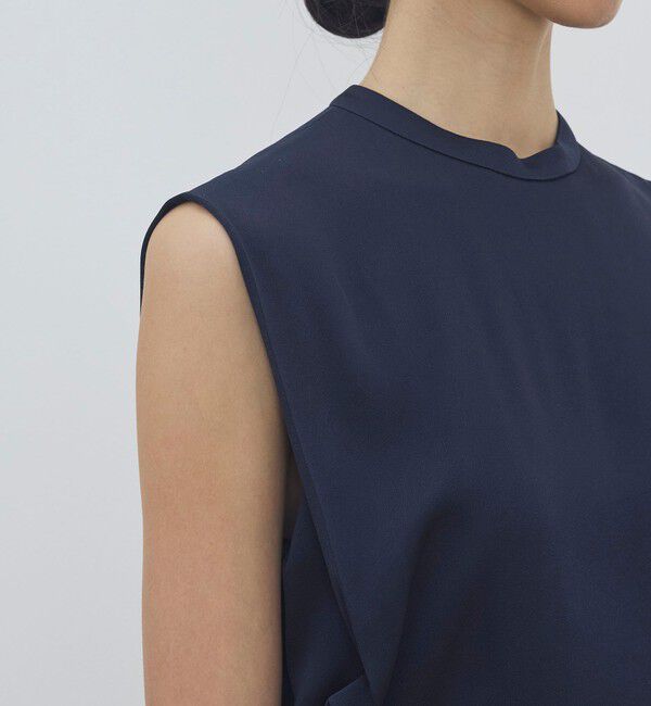 DES PRES「【WEB先行予約】サテンジョーゼット ハイウエストオールインワン」|オールインワン|