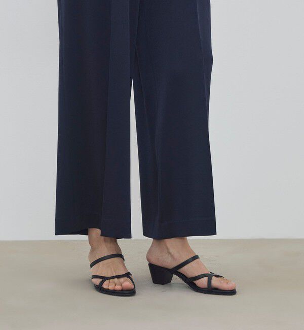 DES PRES「【WEB先行予約】サテンジョーゼット ハイウエストオールインワン」|オールインワン|