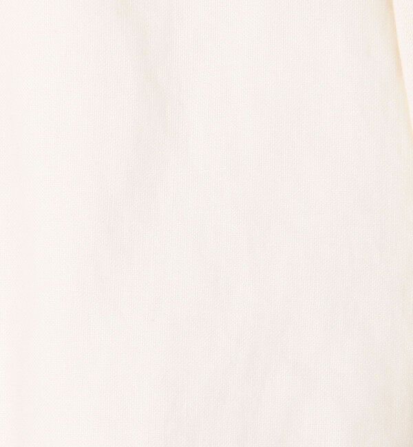 DES PRES「【WEB先行予約】リネンファブリックコンビ ショートニットブラウス」|シャツ・ブラウス|