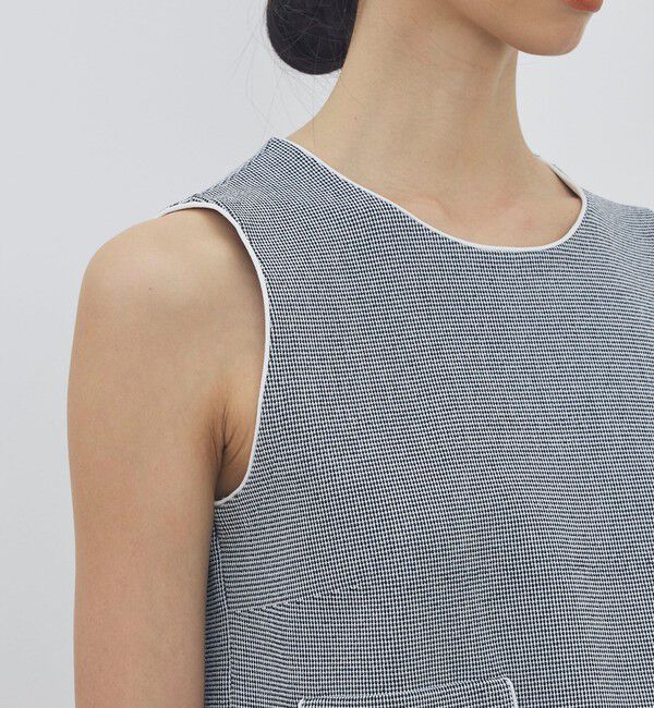 DES PRES「【WEB先行予約】 ストレッチダブルジャカード パイピングプルオーバー」|ニット・セーター|