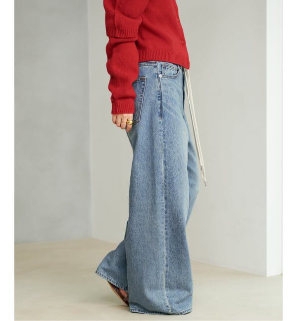 Plage「《追加》R&rsquo;IAM SUPER LOOSE デニム 4」|デニム|
