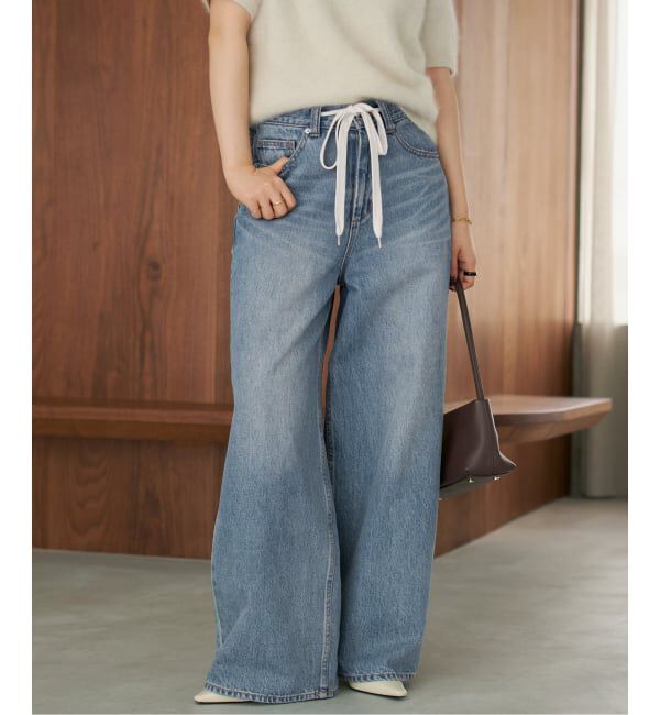 Plage「《追加》R&rsquo;IAM SUPER LOOSE デニム 4」|デニム|