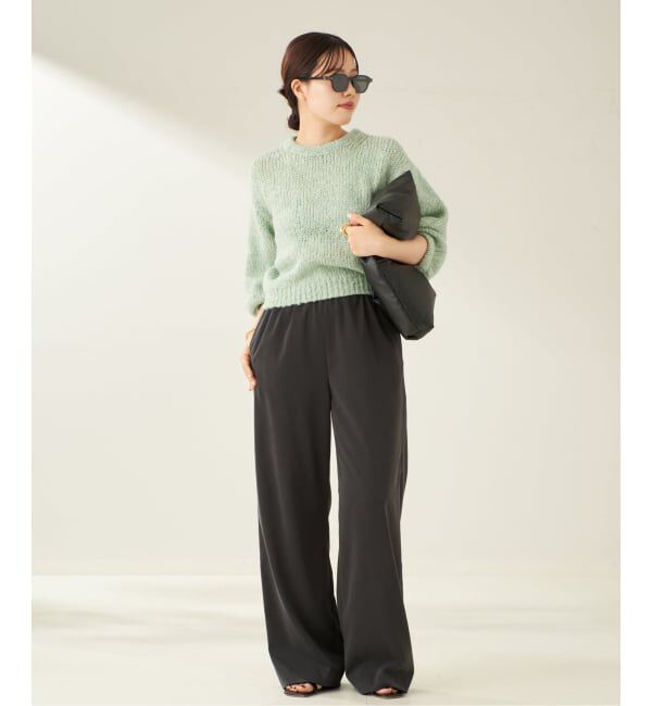 Plage「Fluffy half ニット」|ニット・セーター|