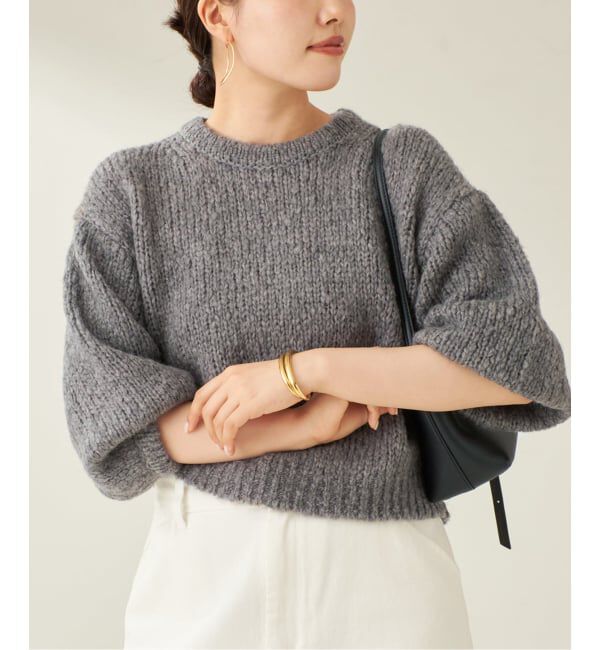 Plage「Fluffy half ニット」|ニット・セーター|