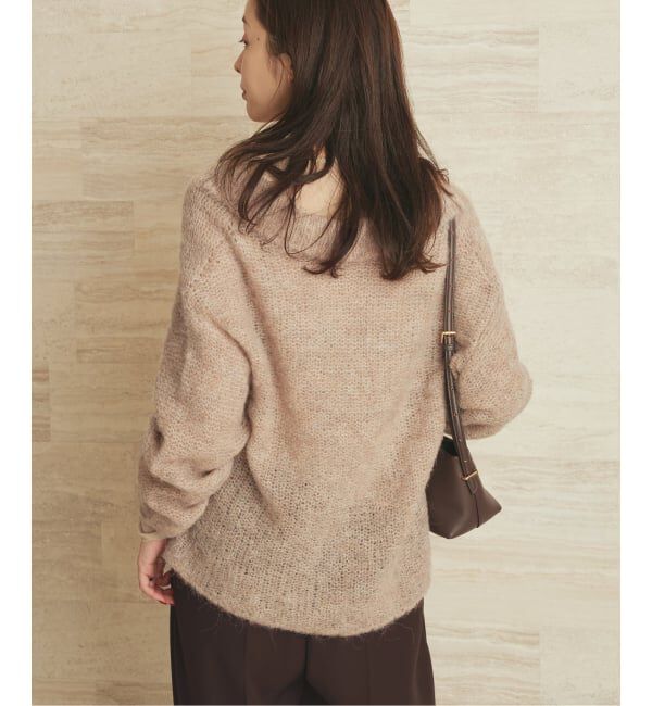 Plage「《追加》ALPACA MIX BUTTON ニット 2」|ニット・セーター|