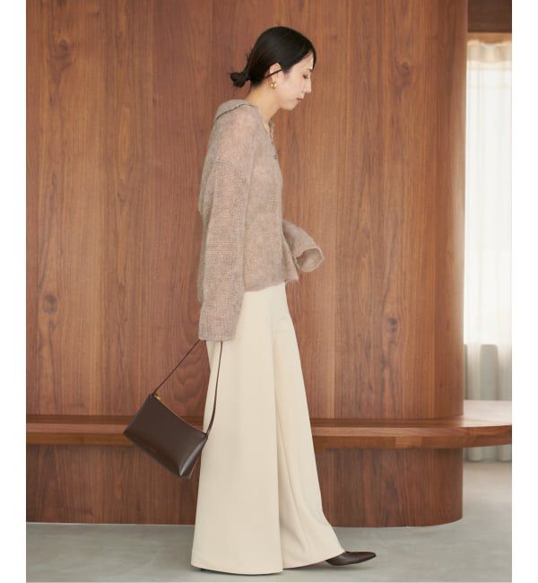 Plage「《追加》ALPACA MIX BUTTON ニット 2」|ニット・セーター|