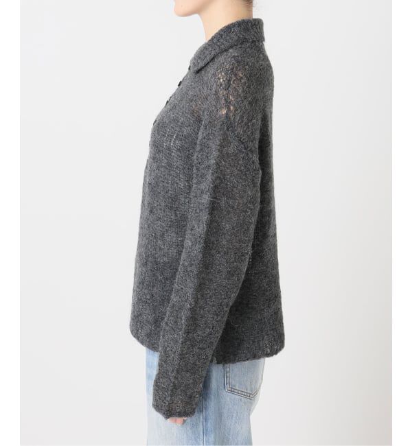 Plage「《追加》ALPACA MIX BUTTON ニット 2」|ニット・セーター|