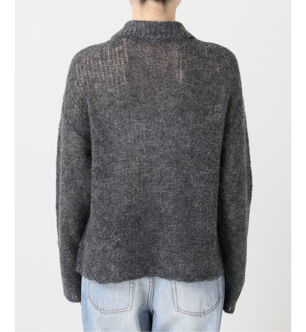 Plage「《追加》ALPACA MIX BUTTON ニット 2」|ニット・セーター|