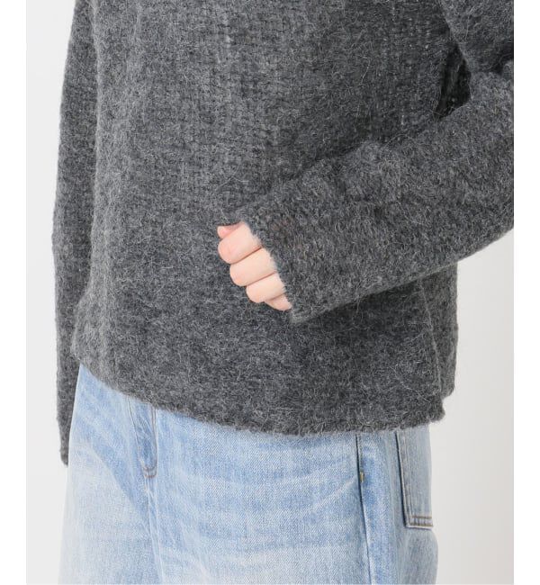 Plage「《追加》ALPACA MIX BUTTON ニット 2」|ニット・セーター|