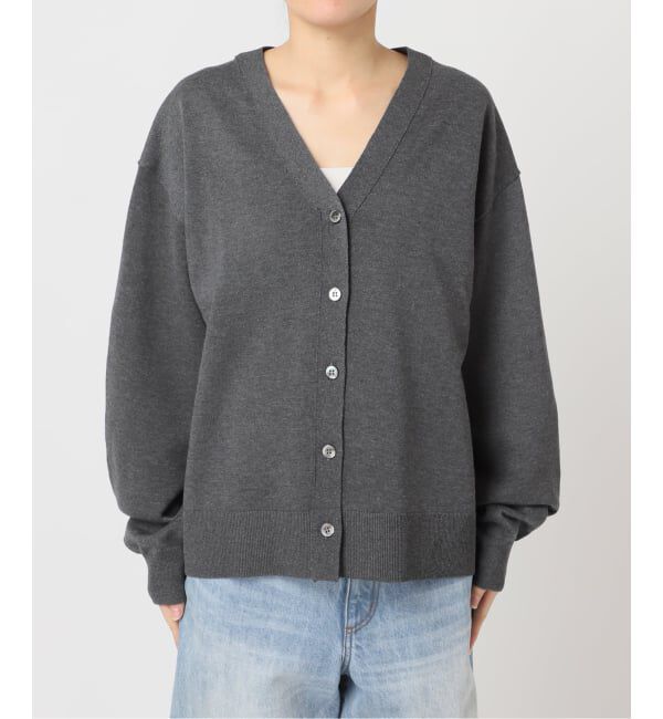 Plage「《WEB限定追加予約》sweat kn nuance カーディガン」|カーディガン|